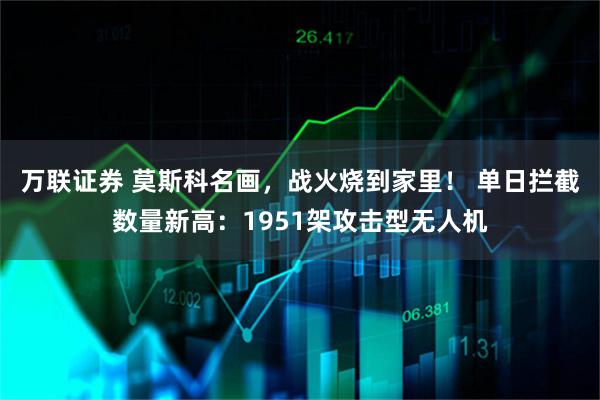 万联证券 莫斯科名画，战火烧到家里！ 单日拦截数量新高：1951架攻击型无人机