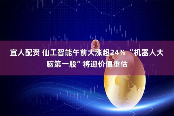 宜人配资 仙工智能午前大涨超24% “机器人大脑第一股”将迎价值重估