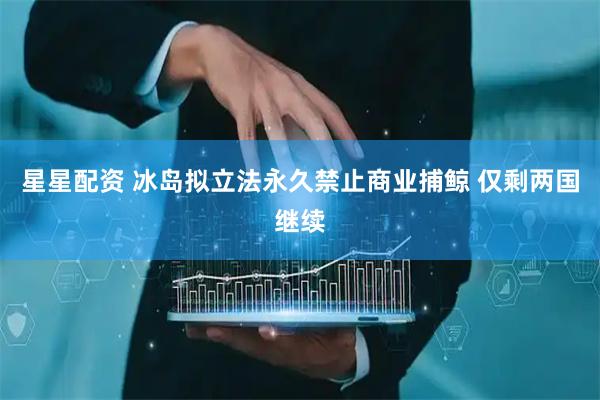 星星配资 冰岛拟立法永久禁止商业捕鲸 仅剩两国继续